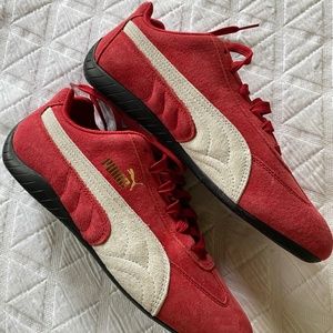 Puma Speedcat Sparco Red Sneakers, Women’s, NEW 40